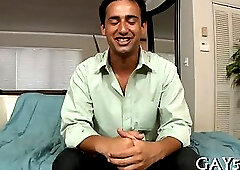 He almost cries taking this