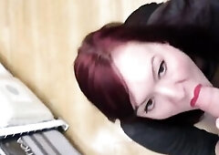 takes facial in public store cumwalk then flashes vagina