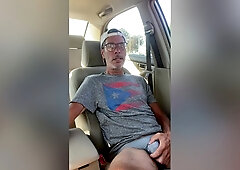 Love Getting Caught Jacking Off In My Car