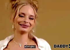 Daddy4k. hot czech bitch came to the audition and was fucked on the table by her bfu2019s stepdaddy