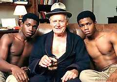 White Stepparent And His two Black Stepsons