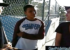 Cute Interracial Foursome