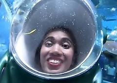 Thai amateur girlfriend teen aquaman public blowjob in the change room after they went underwater with the fish! This couple travels the world and we 