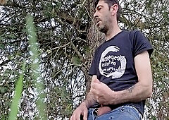 En publico, sexo en la calle, gay amateur