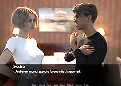 The Blondie On Her Spicy Trip To The University