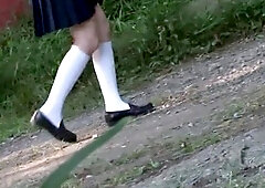 Asian Lesbos w Foot Fetish