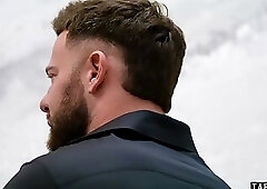 Horny small tits blondie Anna Claire Clouds fucked hard by her coworker