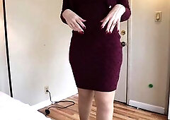 Hot Redhead GILF Trainer Ruby Lynne Distracts U From Studies