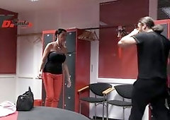 DaCada in Der Umkleide Ueberrascht