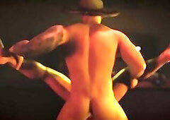 Overwatch Hanzo x Mccree