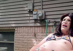 Completing up outside.