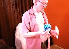 Mature, onanism, gay latex