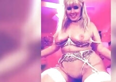 PaintedRose.Live Rosie Is Curvy mother I'd like to fuck Cougar Twerking LARGE BUTT Jiggle Stealing Kisses From Your Palatable Cummy