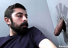 White man sucks and fucks a black dick