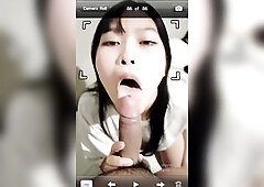 Glamorous Cutie Eye Contact Befoe Getting Doggy Bang - สาวน่ารักอมควยไปมองหน้ามองตาไปด