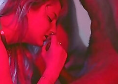 Fresh babe with small tits and perky nipples is having sex with her best friend's boyfriend