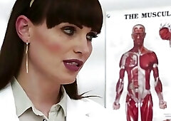 Tbabe Natalie Mars makes her patient sucks her shedick