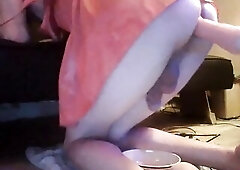 Sissy Close up Sissygasm Drain Riding a Banging Machine, Precious Investment.