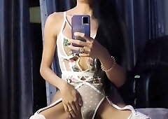 Nerdy amateur asians solo compilation