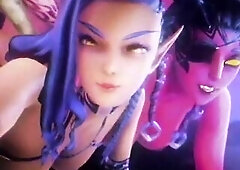 Ela's Interpecies Group sex