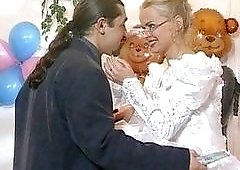 Cherry Popping on Wedding Day