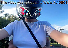 I Picked Up A Didi Client Without A Bra And He Noticed My Big Tits