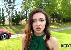 DEBT4k. Payback Time. Hot sex with Sakura Hell