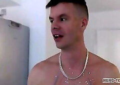Little Josh gets caught getting fucked condomless(HYB)
