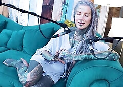 Anuskatzz tattoo model ASMR YOU - uncomfortable podcast talking