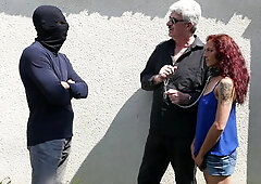 Nasty sub getting electroshocked