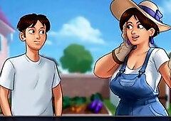 Sexy MILF And Her Garden