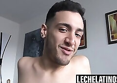 Herbert shoots hot milk while getting ass-fucked