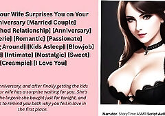 F4M "Your Wife Surprises U on Your Anniversary"