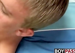 Passionate boy Jordan fingering his ass for perfect cum