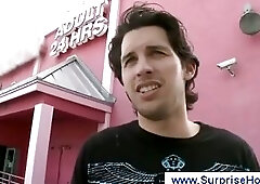 Straight guy fascinated with the extreme blowjob