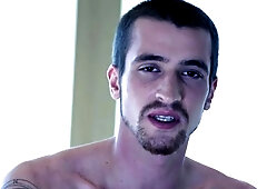 Next Door Male: 26. Shower Stall Solitude with a Dildo Friend