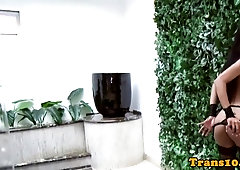 Rimmed Latina Tgirl Railed In Round Ass