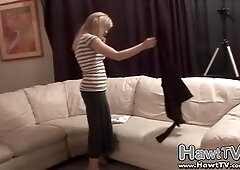 Titty fucking teen brings hard cock to climax in POV