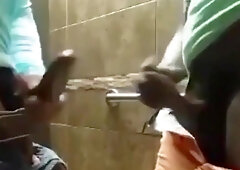 Strangers hooking up in mall