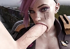 VIP Lesson for the criminal 3D Animation Porn