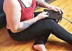 Latex vacbed, domination & submission, educational