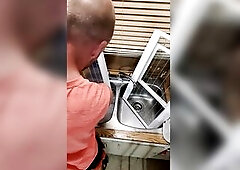 Squeaky Clean Fridge - Cute Male Spring Cleaning - Need Your Box Cleaned?