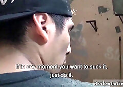 Gayboy spunk-pump 2 bum chum folks kneading their bones with one palm