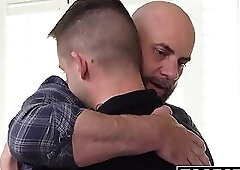 Stevie Trixx enjoying getting fucked by Girth Brooks and Lane Colten