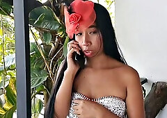 Fake police fucks a Latina by aronalexa: Blowjob, Doggy  Amateur Porn