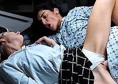 Shemale Sex at the Morgue - Trans Girl with Futa Cock Creampies Tiffany Tatum