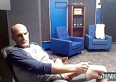 Chase Timber Interrupted Jacking Huge Cock