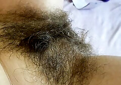 Fresh Shaggy Cunt Compilation with large clitoris