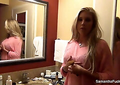 Behind the scenes fun with Samantha Saint