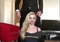 Pascalssubsluts - short haired victim Bree Branning rails dick